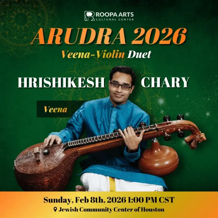 Hrishikesh Chary, veena, Veena-Violin Duet (Arudra 2026)
