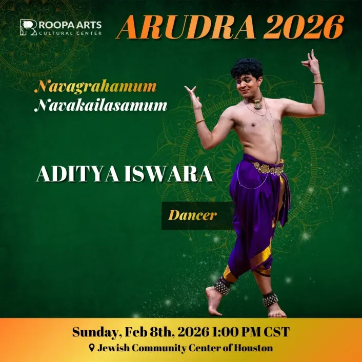 Aditya Iswara, dancer (Arudra 2026)