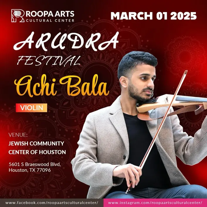 Achi Bala, violin (Arudra Festival 2025)
