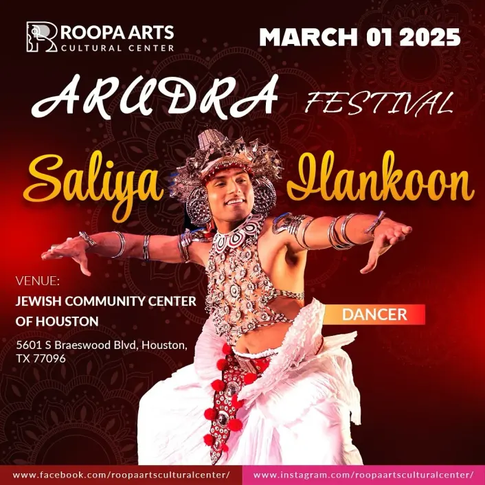 Saliya Ilankoon, dancer (Arudra Festival 2025)
