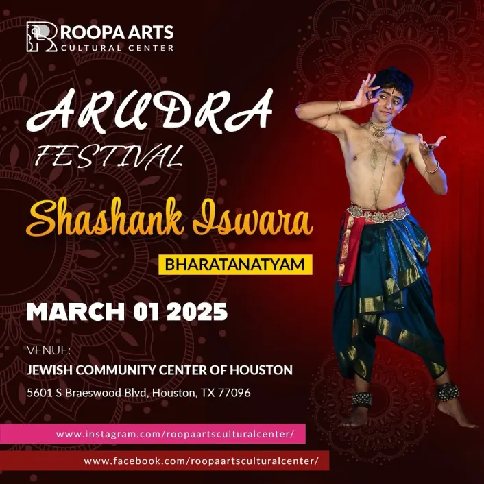 Shashank Iswara, Bharatanatyam (Arudra Festival 2025)