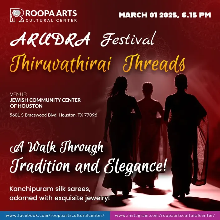 Thiruvathirai Threads, a walk through tradition and elegance (Arudra Festival 2025)
