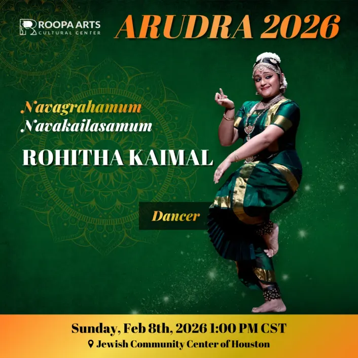 Rohita Kaimal, dancer (Arudra 2026)