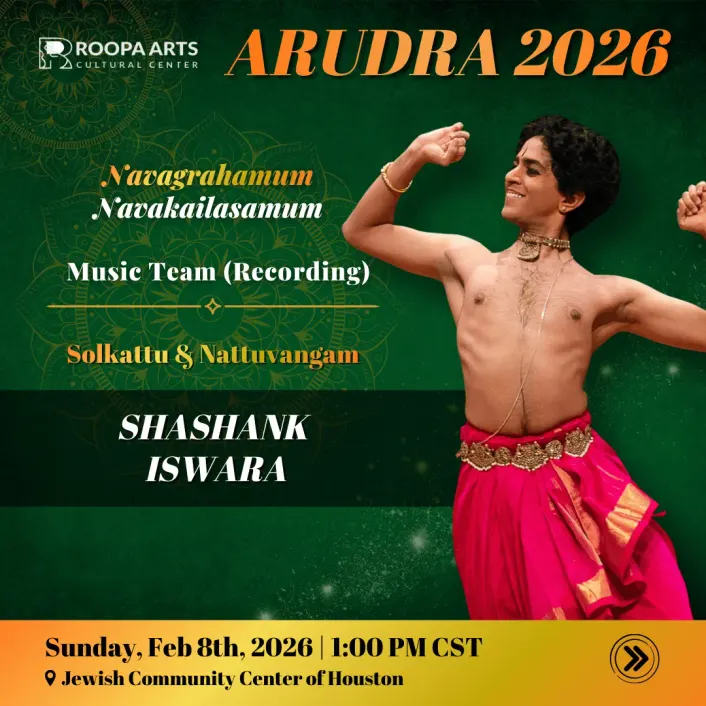 Shashank Iswara, solkattu and nattuvangam (Arudra 2026)